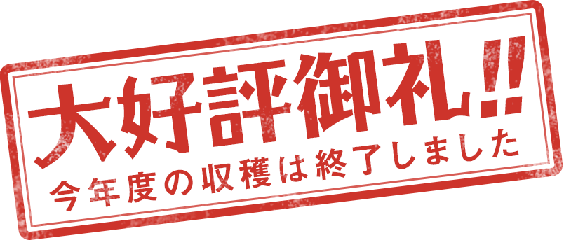 大好評御礼!