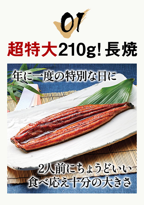 01 超特大210!長焼