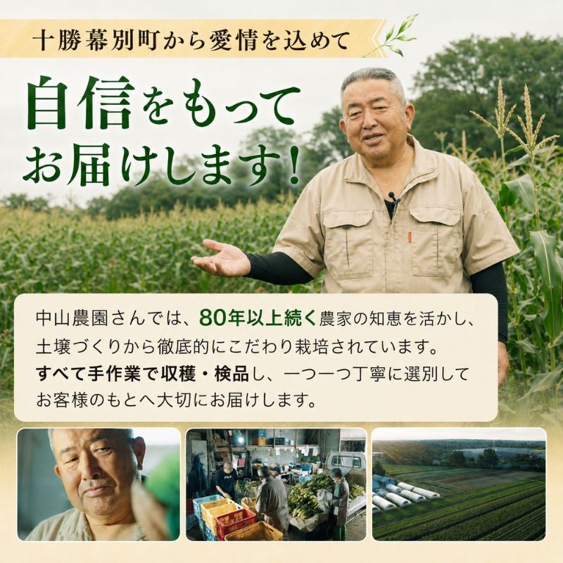 北海道産 中山さんちの白とうもろこし “雪の妖精”10本セット 産直テーブル