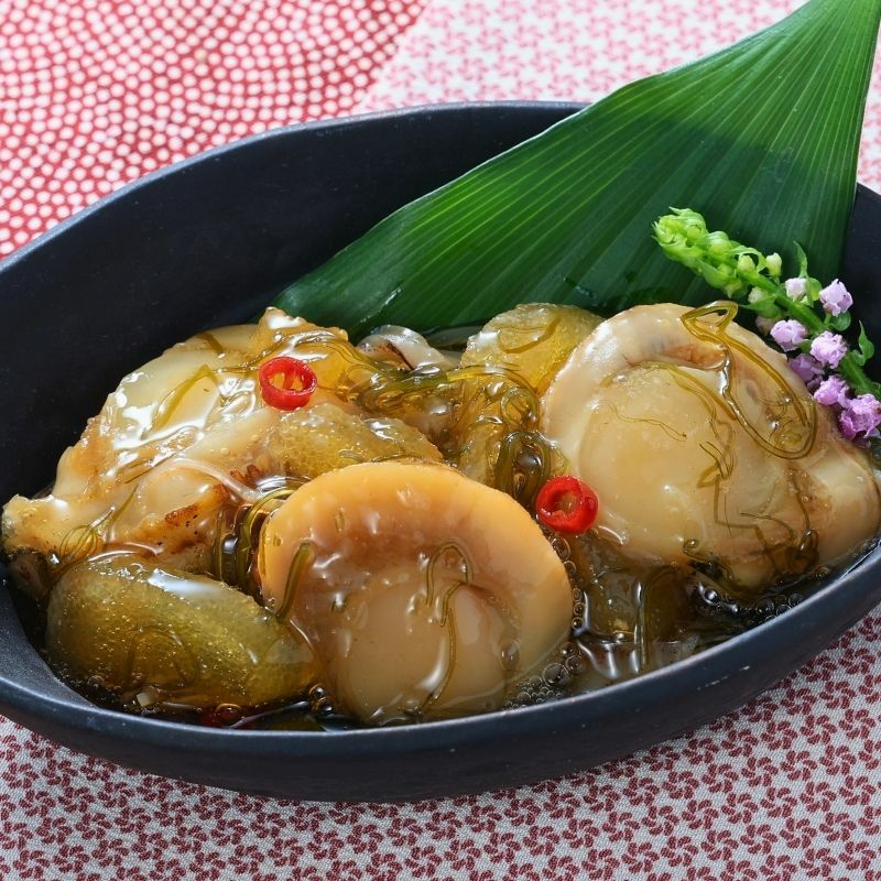 限定品特々大☆国産最大級厚肉北海道産松前するめ大10枚で約850g国内産あたりめ 北海道産 ほたて松前漬 200g 産直テーブル